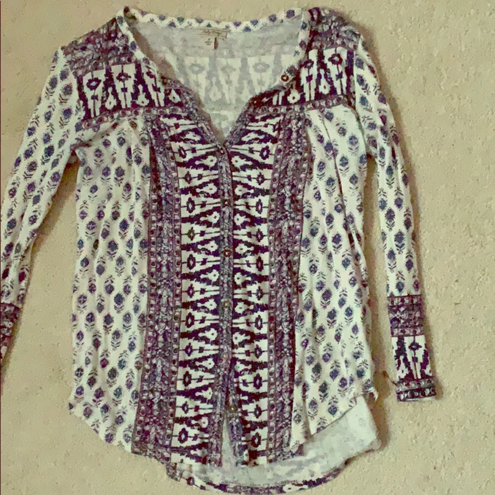Lucky Brand Long Sleeve Top